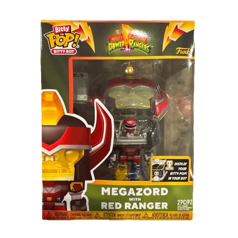 Funko Bitty Pop! Bitty Bot Mighty Morphin Power Rangers Megazord with Red Ranger